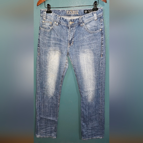 Rock & Roll Women Boyfriend Jeans - Picture 1 of 4